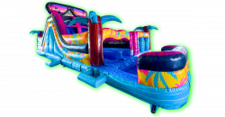 Island20Obstacle20HERO202 1717103998 40' Island Flow Obstacle Course w/ 16' Dual Lane Water Slide