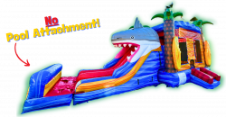 Shark20Dual20Lane20Hero20w20Stop 1715064445 Shark Dual Lane Water Slide & Bounce House Combo