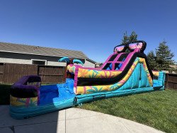 16' Island Flow Dual Lane Water Slide