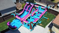 Island20flow20hero 1717815337 40' Island Flow Obstacle Course w/ 16' Dual Lane Water Slide