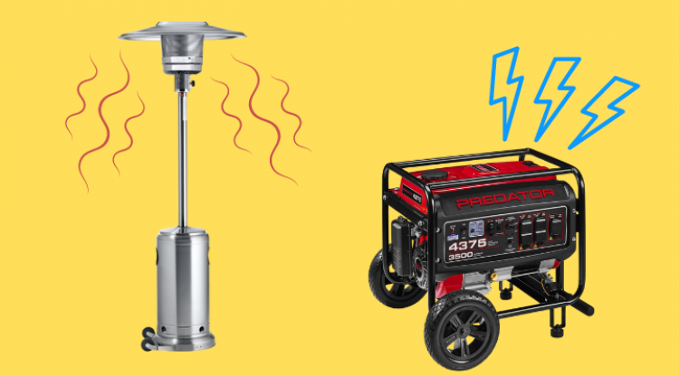 Patio Heaters & Generator Rentals