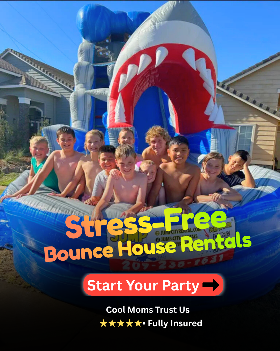 #1 Bounce House Rental Modesto